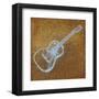 Guitar-John W^ Golden-Framed Art Print