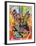 Guitar-Dean Russo-Framed Giclee Print