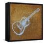 Guitar-John W Golden-Framed Stretched Canvas