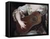 Guitar-Pierre Gobert-Framed Stretched Canvas