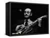 Guitarist Joe Pass on Stage at the Forum Theatre, Hatfield, Hertfordshire, 12 November 1980-Denis Williams-Framed Stretched Canvas