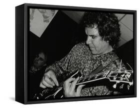 Guitarist John Etheridge Playing at the Fairway, Welwyn Garden City, Hertfordshire, 9 November 2003-Denis Williams-Framed Stretched Canvas