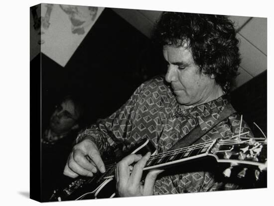 Guitarist John Etheridge Playing at the Fairway, Welwyn Garden City, Hertfordshire, 9 November 2003-Denis Williams-Stretched Canvas