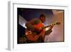 Guitarist Mark Whitfield Playing Large Guitar at MK's-Ted Thai-Framed Premium Giclee Print