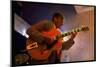 Guitarist Mark Whitfield Playing Large Guitar at MK's-Ted Thai-Mounted Premium Giclee Print