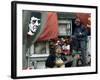 Guitarist Plays Victor Jara Songs at His Grave on 11th De Septiembre, Chile, South America-Aaron McCoy-Framed Photographic Print