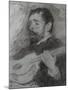 Guitariste-Theo van Rysselberghe-Mounted Giclee Print