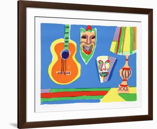 Guitarra-John Grillo-Framed Limited Edition