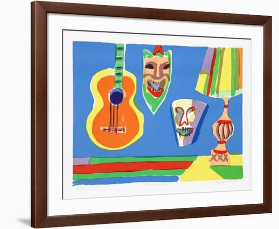 Guitarra-John Grillo-Framed Limited Edition