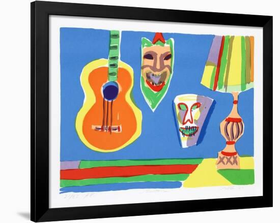 Guitarra-John Grillo-Framed Limited Edition