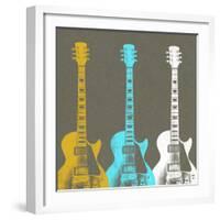 Guitars 2-Stella Bradley-Framed Giclee Print