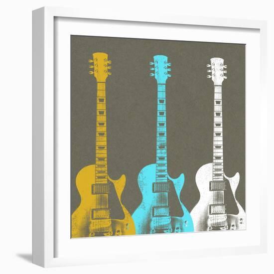 Guitars 2-Stella Bradley-Framed Giclee Print