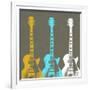 Guitars 2-Stella Bradley-Framed Giclee Print