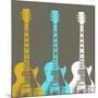 Guitars 2-Stella Bradley-Mounted Giclee Print