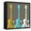 Guitars 2-Stella Bradley-Framed Stretched Canvas