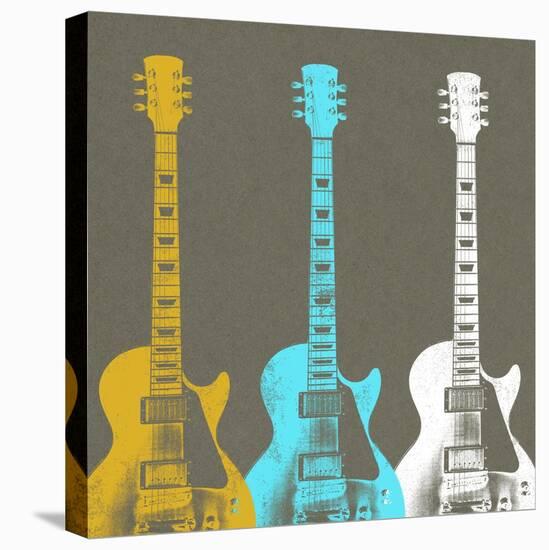 Guitars 2-Stella Bradley-Stretched Canvas