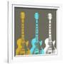 Guitars 2-Stella Bradley-Framed Giclee Print