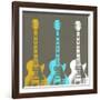 Guitars 2-Stella Bradley-Framed Giclee Print