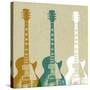 Guitars 3-Stella Bradley-Stretched Canvas