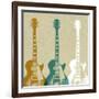 Guitars 3-Stella Bradley-Framed Giclee Print