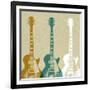 Guitars 3-Stella Bradley-Framed Giclee Print