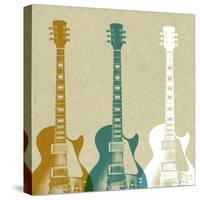 Guitars 3-Stella Bradley-Stretched Canvas