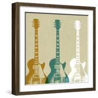 Guitars 3-Stella Bradley-Framed Giclee Print