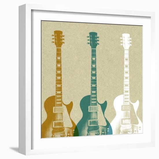 Guitars 3-Stella Bradley-Framed Giclee Print