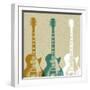 Guitars 3-Stella Bradley-Framed Giclee Print