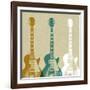 Guitars 3-Stella Bradley-Framed Giclee Print