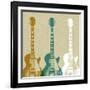 Guitars 3-Stella Bradley-Framed Giclee Print