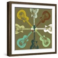 Guitars 3-Stella Bradley-Framed Giclee Print