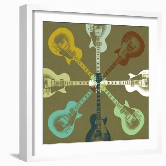 Guitars 3-Stella Bradley-Framed Giclee Print