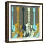 Guitars 5-Stella Bradley-Framed Premium Giclee Print