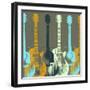 Guitars 5-Stella Bradley-Framed Premium Giclee Print