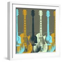 Guitars 5-Stella Bradley-Framed Premium Giclee Print