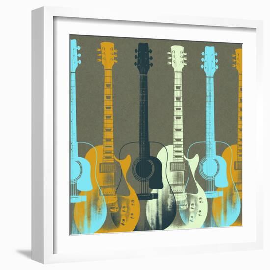 Guitars 5-Stella Bradley-Framed Premium Giclee Print