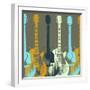 Guitars 5-Stella Bradley-Framed Premium Giclee Print