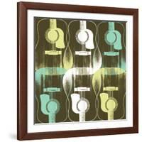 Guitars 7-Stella Bradley-Framed Giclee Print