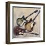 Guitars I-Joseph Cates-Framed Art Print