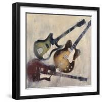 Guitars I-Joseph Cates-Framed Art Print