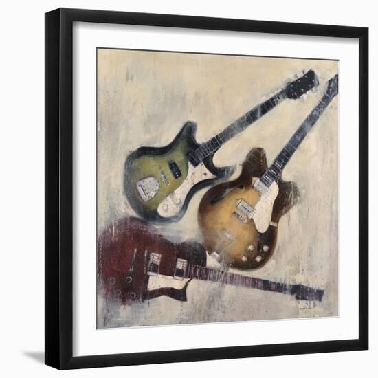 Guitars I-Joseph Cates-Framed Art Print