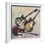 Guitars I-Joseph Cates-Framed Art Print