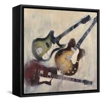 Guitars I-Joseph Cates-Framed Stretched Canvas