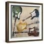 Guitars II-Joseph Cates-Framed Art Print