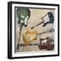 Guitars II-Joseph Cates-Framed Art Print