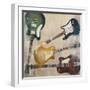 Guitars II-Joseph Cates-Framed Art Print