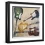 Guitars II-Joseph Cates-Framed Art Print