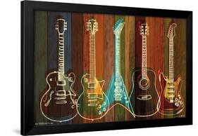 Guitars Wall Art-Trends International-Framed Poster