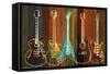 Guitars Wall Art-Trends International-Framed Stretched Canvas